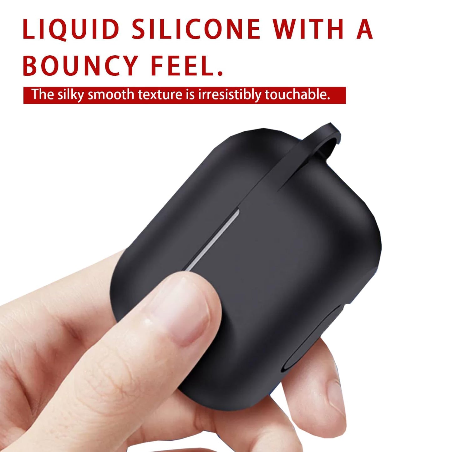 Custom AirPods Case with photo- Personalize with Your Own Photo & Text, Durable Protective Cover Compatible with AirPods Pro 1st & 2nd Gen, Ideal Unique Gift with Convenient Keychain